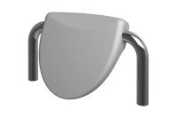 Подголовник для ванны серебристый RIHO AH09115