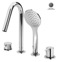 Смеситель на борт ванны Cezares LEAF LEAF-BVDM4-MM