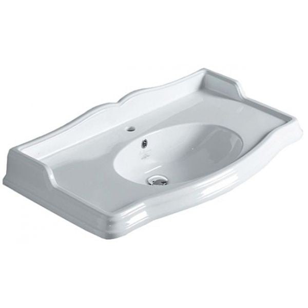 Тумба с раковиной орех 90 см Tiffany World Veronica Nuova VER3090-N+AR864bi*1комплект