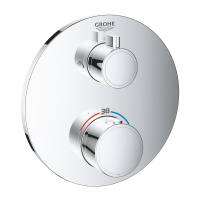 Термостат для душа на 2 потребителя Grohe Grohtherm 24076 000 (24076000) хром Термостат для душа на 2 потребителя Grohe Grohtherm 24076 000 (24076000) хром