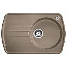 Мойка кухонная Blanco Rondoval 45 S Silgranit PuraDur (серый беж), 517519