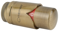 Термостатическая головка для автоматического терморегулятора Состаренная бронза 05-1308-0002