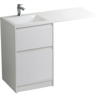 База под раковину напольная BelBagno KRAFT-LVD-580/1200-2C-PIA-BO Bianco Opaco