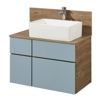 Тумба с раковиной Aquaton Мишель 80 1A2568K3MIX30