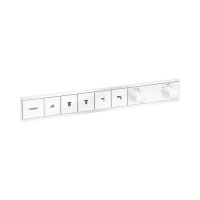 Термостат для скрытого монтажа на 5 потребителей Hansgrohe Rainfinity 15384700 белый матовый