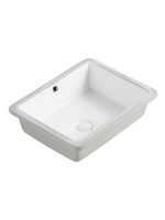 Раковина встраиваемая снизу (50х40) Orange  B02-500W белый глянец