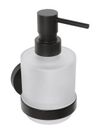 Настенный дозатор для жидкого мыла Bemeta Dark 104109100