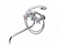 Смеситель для ванны с душем FAUZT FZs-435-32 тип См-ВУДРНШлА