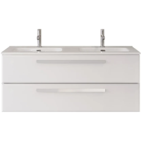 Тумба под раковину Cezares ECO-CER-N-1200-2C-SO-2-BL Bianco Lucido без ручек