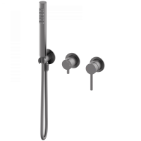 Смеситель для душевой системы встраиваемый WONZON & WOGHAND STICK, темный графит WW-838017-BGM Смеситель для душевой системы встраиваемый WONZON & WOGHAND STICK, темный графит WW-838017-BGM
