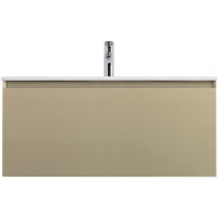 Тумба без раковины Art&Max Latina AM-Latina-1000-1C-SO-BGM серо-бежевый матовый