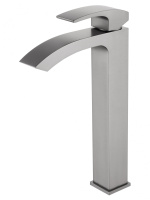 Смеситель для раковины высокий WONZON & WOGHAND FIT, темный графит WW-88239009-BGM