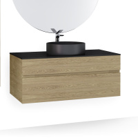 Тумба RAVAL Decent 100 подвесная Дуб сонома Dec.01.100/P/DS/RL