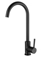 Смеситель для кухни WONZON & WOGHAND, черный матовый WW-A21102-MB