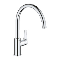 Смеситель однорычажный для мойки Grohe BauCurve 31231 001 (31231001)
