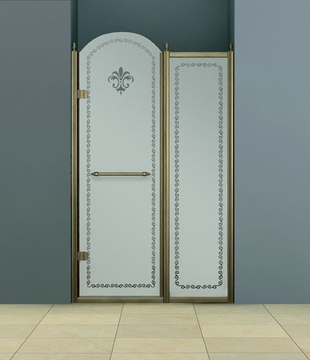 Дверь в нишу Cezares RETRO-B-11-120-CP-G-R