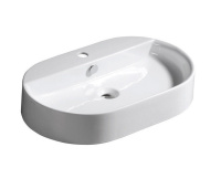 Раковина накладная (65х40) Kerasan Ciotola 028501*1 белый