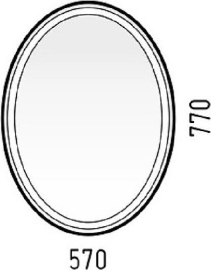 Зеркало (57х77) Corozo Капелла SD-00000621