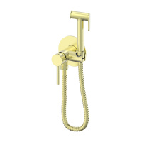 Гигиенический душ со смесителем Oliveeka OL-829902-BG, золотой матовый