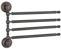 Держатель для полотенец Savol поворотный 4-ой S-006604H