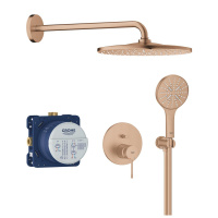 Душевой комплект скрытого монтажа Grohe Essence New 25287 DL0 (25287DL0) тёплый закат матовый