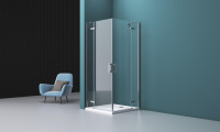Душевой уголок (90х90) BelBagno KRAFT-A-22-90-C-Cr