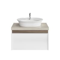 Тумба под раковину Kerama Marazzi Modula MO.80.1+1\WHT