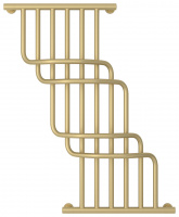 Полотенцесушитель Водяной Сунержа Нега (100х85) Матовая Шампань 022-0225-1085 Полотенцесушитель Водяной Сунержа Нега (100х85) Матовая Шампань 022-0225-1085