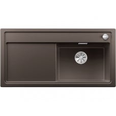 Мойка кухонная Blanco Zenar XL 6 S (чаша слева) Silgranit PuraDur (кофе), 523983