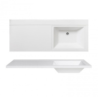 Раковина Runo мебельная Гамма 120 лайт левое крыло (00-00001025)