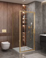 Душевой уголок (100х90) CEZARES MOLVENO-AHF-31-100/90-C-BORO-IV