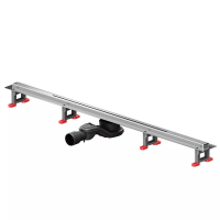 Душевой лоток с щелевой вставкой 100 см Am.Pm MasterFlow W01SC-S11-100-05SB хром матовый