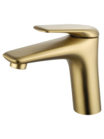 Смеситель для раковины WONZON & WOGHAND Elbe, брашированное золото WW-A41222-BG Смеситель для раковины WONZON & WOGHAND Elbe, брашированное золото WW-A41222-BG