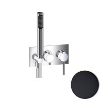 Смеситель для душа встраиваемый Webert Elio EL860512560, черный Смеситель для душа встраиваемый Webert Elio EL860512560, черный