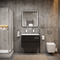 Зеркало с подсветкой Art&Max GENOVA AM-Gen-800-800-DS-F