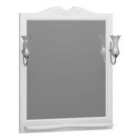 Зеркало Opadiris Валери 85 00-00007039  белый, с выключателем, без светильника