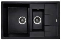 Кухонная мойка KAISER KG2M-7850 гранит (KG2M-7850-BP)