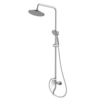 Душевая система с изливом Dorff Prime D0740900