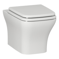 Унитаз подвесной безободковый Opadiris Кантара OS74711 белый, сиденье дюропласт