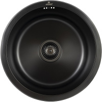 Мойка кухонная KAISER 43x43x17,8 графит (KSM-4302)