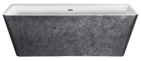 Акриловая ванна (168х80) Lagard VELA Treasure Silver lgd-vla-ts