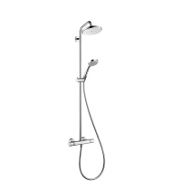 Душевая система с термостатом Hansgrohe Croma 220 Showerpipe 27185000 хром