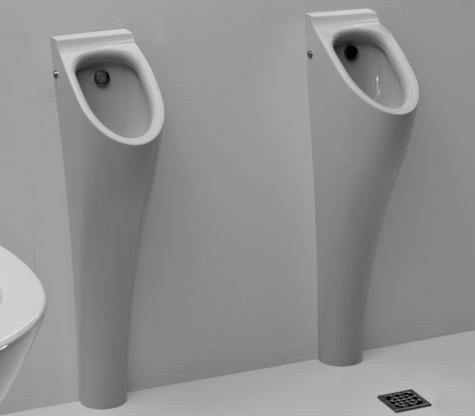 Писсуар напольный Kerasan Aquatech 373001 белый