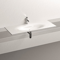 Раковина встраиваемая сверху (122х52) Kerasan Shape 548001*1 белый глянец