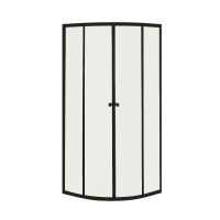 Душевой уголок без поддона (88х88) Orange E01-090TB/G матовый черый