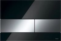 Панель смыва стеклянная с двумя клавишами ТЕСЕ 9240807