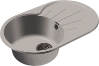 Кухонная мойка GranFest Rorndo 750L, R-750L серый