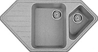 Кухонная мойка Whinstone Андора (E04) серый 41283