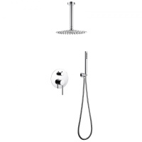 Душевой комплект ABBER Emotion AF8821 скрытого монтажа без излива, хром