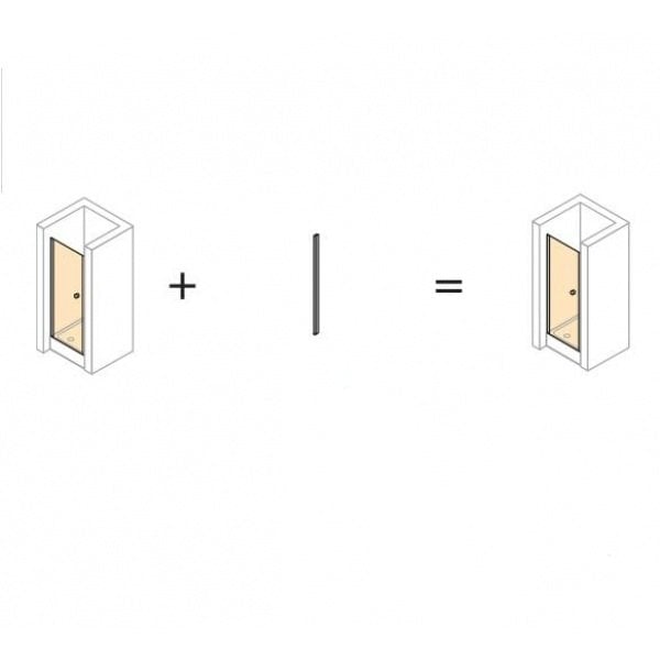 Дополнительный набор для ниши Huppe Design Elegance 8E2602.092